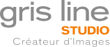 Logo gris line studio